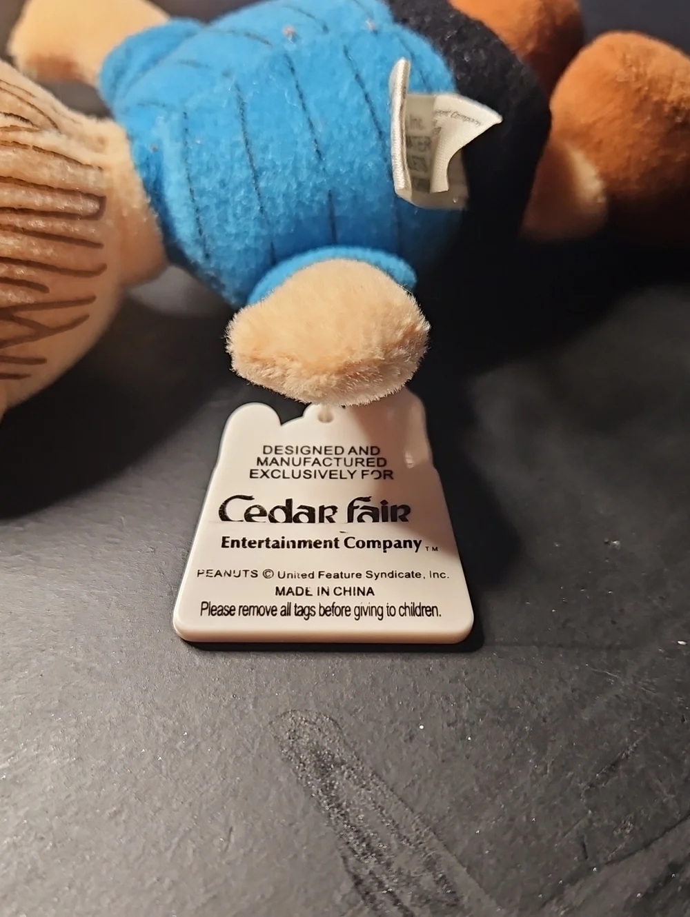 2 Rare Vintage Cedar Fair Peanuts G@ng Charters